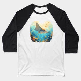 Eagle Ray Baseball T-Shirt